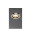 Spot - Ceiling spot light fixture PARMA II, IP20, round, black chrome