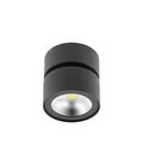Spot - Fixture LED BIANCO , 15W, 1500lm, AC220-240V, 50/60 Hz, PF> 0.5, Ra≥80, IP20, IK06.36 degrees, 4000K, round, black