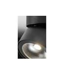 Spot - Fixture LED BIANCO , 15W, 1500lm, AC220-240V, 50/60 Hz, PF> 0.5, Ra≥80, IP20, IK06.36 degrees, 4000K, round, black