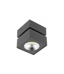 Spot - Fixture LED BIANCO , 15W, 1500lm, AC220-240V, 50/60 Hz, PF> 0.5, Ra≥80, IP20, IK06.36 degrees, 4000K, square, black