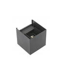 Corp de iluminat pentru exterior - Fixture LED MISSOURI-K, 7W, 540lm, AC220-240V, 50/60 Hz, PF> 0.5, Ra≥80, IP54, IK08,4000K, square, gray