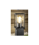 Corp de iluminat pentru exterior - Garden fixture KEMI-P 50, E27, MAX.15W, IP44, AC220-240V, 50-60Hz, mounting post, graphite