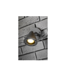 Corp de iluminat pentru exterior - Garden fixture LUSTINO-D , GU10, MAX.20W, IP44, AC220-240V, 50-60Hz, bottom wall lamp, graphite