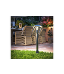 Miniatură Corp de iluminat pentru exterior - Garden fixture MARINA-P,E27, MAX.20W,IP54,AC220-240V,50-60Hz,pillar,black - imaginea 2