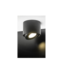 Miniatură Spot - ISUMI ceiling lamp with adjustable angle, aluminium, 130×100, IP20, ES111, GU10, round, black - imaginea 3