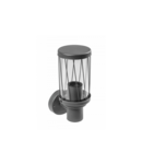 Corp de iluminat pentru exterior - KERTA-A garden light, E27, MAX.12W, IP44, AC220-240V, 50-60Hz, simple wall lamp, top, graphite