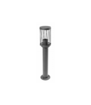 Corp de iluminat pentru exterior - KERTA-P 50 garden light, E27, MAX.12W, IP44, AC220-240V, 50-60Hz, bollard, graphite