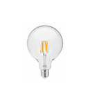 Sursa luminoasa - LED bulb filament 8W, E27, G125, warm white, AC220-240V/ 50-60Hz, RA>80, beam angle 360*, 810lm, 70mA
