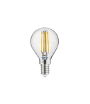 Sursa luminoasa - LED light, FILAMENT, G45, 4000K, E14, 4W, 4401m, AC220-240V/ 50-60Hz, RA>80, 360degrees