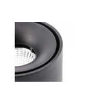 Spot - LED luminaire BIANCO, 8W,680lm,AC220-240V,50/60 Hz,PF>0,9,Ra≥80,IP20,IK06,36degrees,4000K,round,black