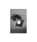 Spot - LED luminaire BIANCO, 8W,680lm,AC220-240V,50/60 Hz,PF>0,9,Ra≥80,IP20,IK06,36degrees,4000K,square,black