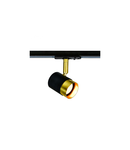 Miniatură Spot - Luminaire for 1-phase busbar, ORIO, GU10, max.20W, AC220-240V, 50/60Hz, IP20, round, black - imaginea 3