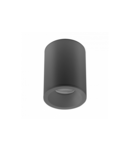 Spot - SENSA AQUA ceiling lamp, alum, 85×115, IP54, max 50W, circular, black