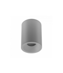 Spot - SENSA AQUA ceiling lamp, alum, 85×115, IP54, max 50W, circular, grey