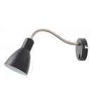 Corp de iluminat aplicat perete - Wall fixture Etore,1860,AC220-240V,50/60Hz,1*E27, max.25W, IP20, single, black