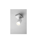 Miniatură Corp de iluminat aplicat perete - Wall luminaire SANTO BIS, aluminum, IP20, max. 20W, single, round, white - imaginea 2