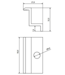 Clema de capat K1 TRV-K1CC 30-42mm SP06-30