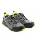 Pantofi de siguranta KEMNITZ LACE sYsTEM s1Ps sR FO gri melange/verde 46