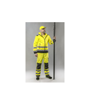 Pantaloni WERsE hi-vis galben 2XL