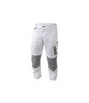 sALM Pantaloni de protectie alb XL