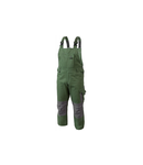 RUWER Pantaloni cu bretele de protectie verde padure XL