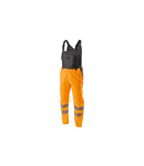 VOLME Pantaloni de ploaie cu bretele de ploaie de înalta vizibilitate portocaliu s (48)