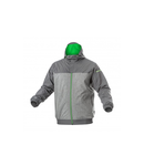 Geaca de ploaie HEINER gri închis/verde 2XL (56)