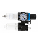 Filtru pentru linia de aer cu regulator si lubrifiant 1/4″, 25/15 ml