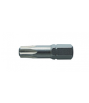 Burghiu de surubelnita, TORX 30, 25 mm, otel s2, blister cu 2 bucati