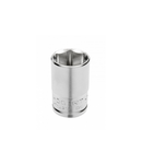 soclu 1/2", hexagonal metric, otel CrV, 10 mm DIN 3124