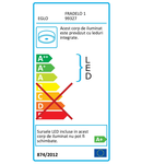 Plafoniera EGLO FRADELO 1 99327