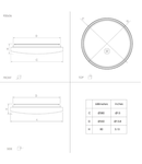 Plafoniera EGLO TOTARI-Z 900636