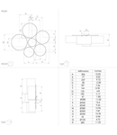 Plafoniera EGLO PASTORE 2 99509, E27 6X40W