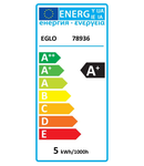 Bec dimabil EGLO 78936, LED GU10 5.2W