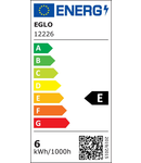 Bec LED EGLO 12226, E27 6W