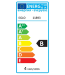 Bec dimabil EGLO 11893, LED E27 4W