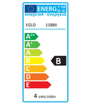 Bec dimabil EGLO 11884, LED E27 4W