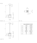 Pendul EGLO LIBERTAD 99795, E27 40W