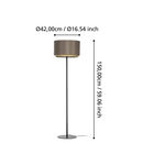 Lampadar EGLO MARCHENA 390124