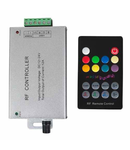 CONTROLLER RF MUZICAL BENZI LED RGB , 12A, 12-24V DC, 144W