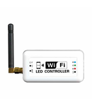 CONTROLLER WiFi BENZI LED RGB, 12A, 12-24V DC, 144W