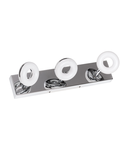 CORP DE ILUMINAT LED PENTRU BAIE, 3x5W, 4200K, lumina neutra, corp CROMAT, reglabil, IP44