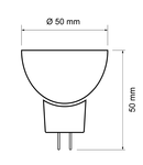 Spot LED, 6W, dimabil, MR16 SMD 2835, lumina neutra