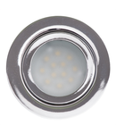 SPOT LED INCASTRABIL, SMD2835, 3W, 12VDC, 4200K, lumina neutra, IP44