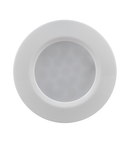 Spot mini LED PENTRU MOBILIER, cu rama, rotund, 1.5W, 4000K, corp ALB, LUMINA NEUTRA