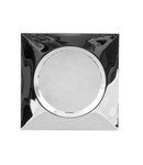 Spot mini LED PENTRU MOBILIER, cu rama, patrat, 1.5W, 4000K, corp cromat, LUMINA NEUTRA