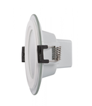 Panou LED cu sticla, incastrabil, rotund, 6W, SMD2835, lumina calda, IP44