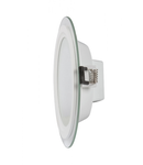 Panou LED cu sticla, incastrabil, rotund, 18W, SMD2835, lumina neutra, IP44