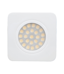 SPOT LED INCASTRABIL, patrat, SMD2835, 3W, 12VDC, 4200K, lumina neutra, IP44