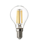 Bec LED cu filament dimabil, 4W, E14, 4200K, 220-240V AC